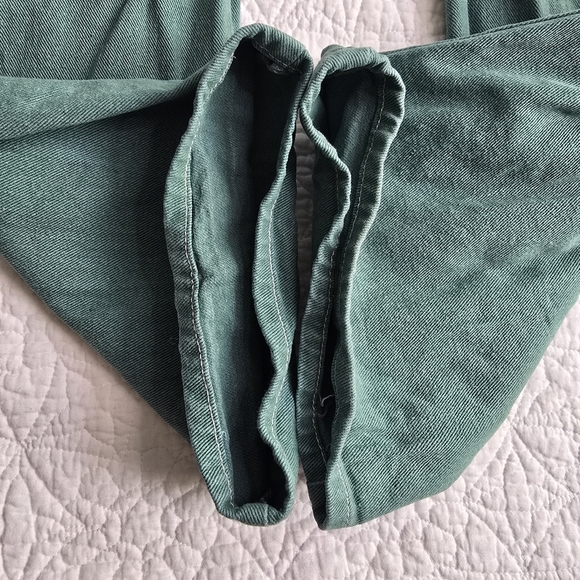 Lioness Princess Poly Miami Vice Wide Leg Cargo Style Pants Green - Picture 9 of 16